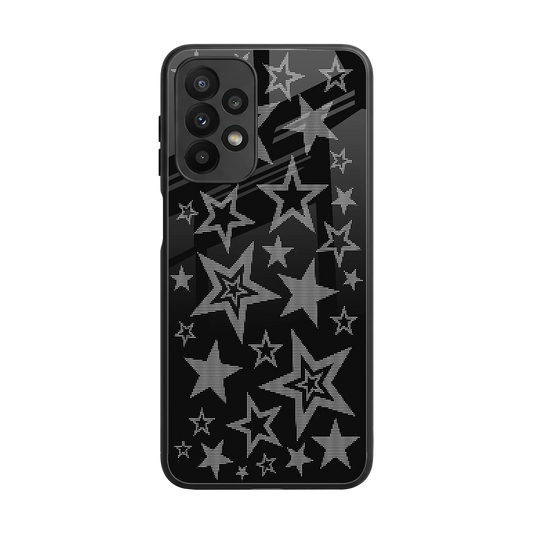 Stardust back phone cover | glass case for samsung galaxy a23