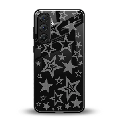 Stardust back phone cover | glass case for samsung galaxy m34 5g