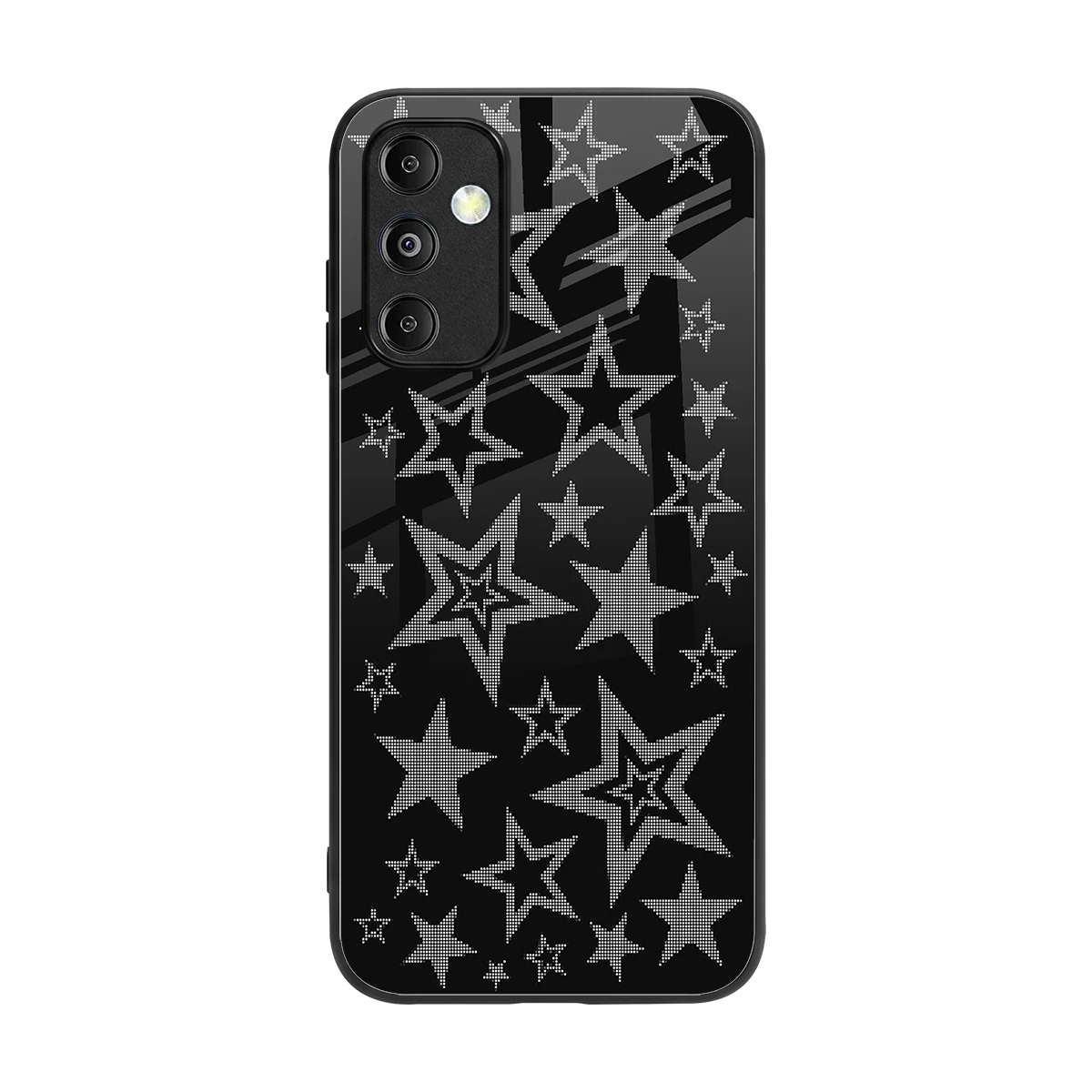 Stardust back phone cover | glass case for samsung galaxy m14 5g