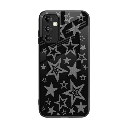 Stardust back phone cover | glass case for samsung galaxy m14 5g