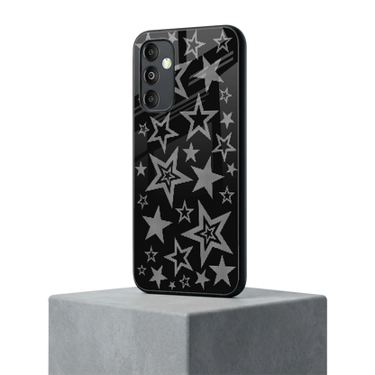 Stardust samsung galaxy m14 5g mobile cover | shockproof glass phone case
