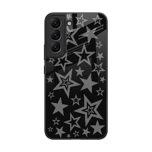 Stardust back phone cover | glass case for samsung galaxy s22