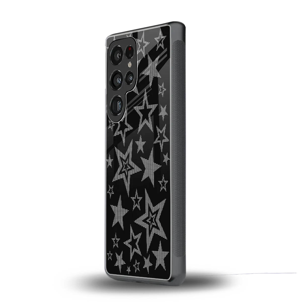 Stardust samsung galaxy s25 ultra mobile cover | shockproof glass phone case