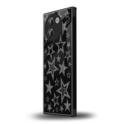 Stardust vivo v30e mobile cover | shockproof glass phone case