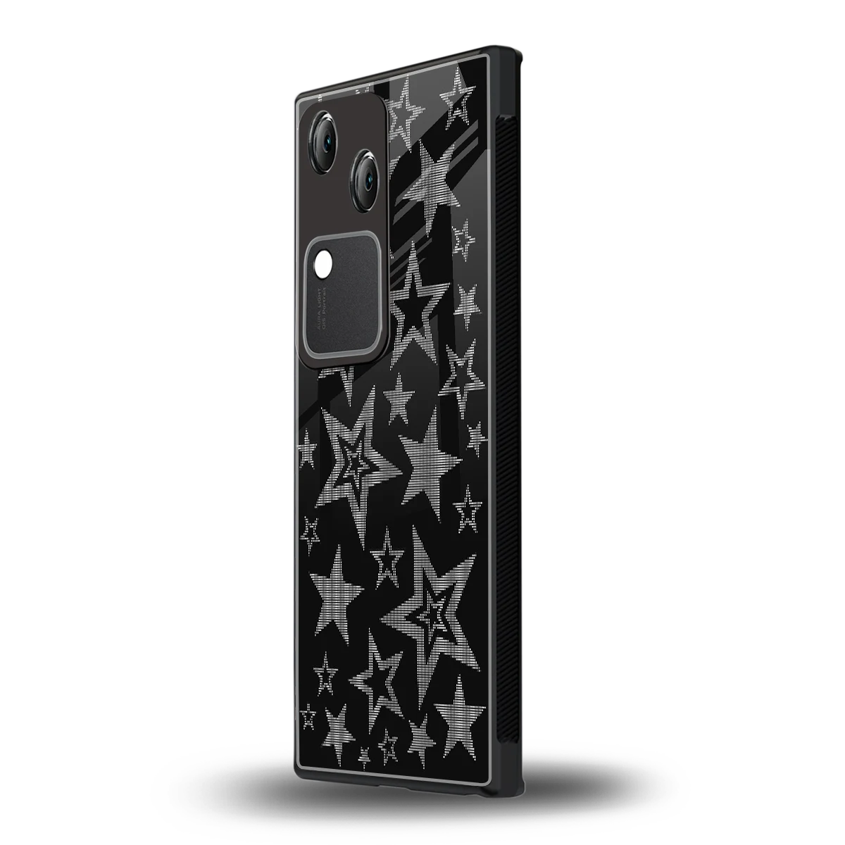 Stardust vivo v30 mobile cover | shockproof glass phone case