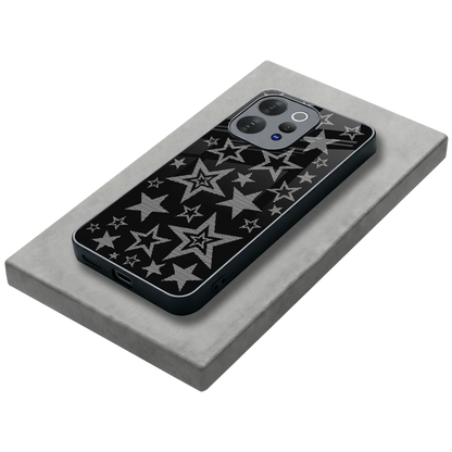 Stardust stylish phone case for vivo v70 | glossy glass and slim fit