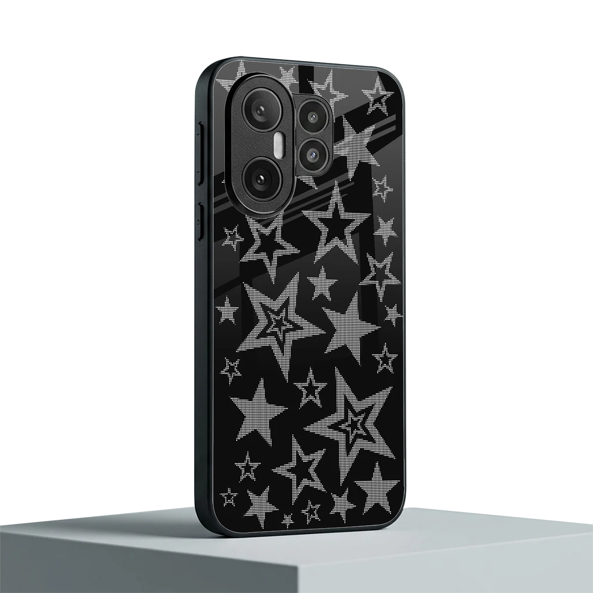Stardust vivo x200 fe mobile cover | shockproof glass phone case