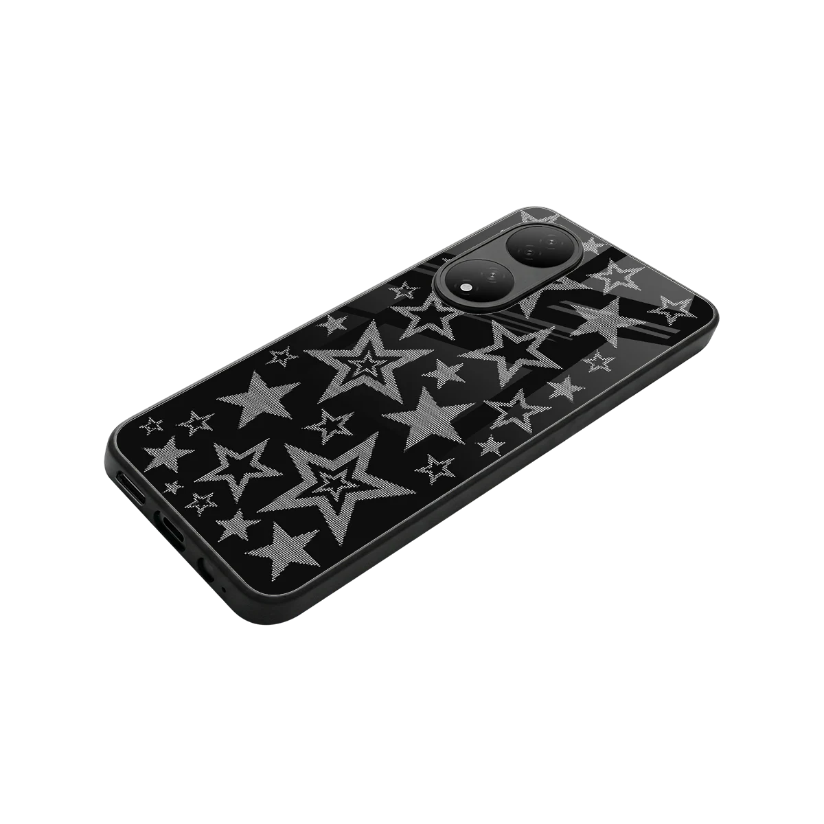 Stardust stylish phone case for Vivo-y100 | glossy glass and slim fit