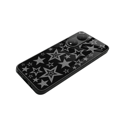 Stardust stylish phone case for Vivo-y100 | glossy glass and slim fit