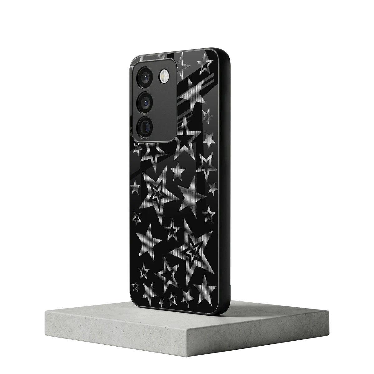 Stardust vivo y200 5g mobile cover | shockproof glass phone case