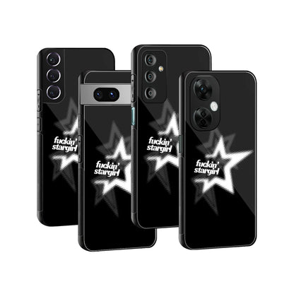 Stylish Glass Back Case for All Smartphones iPhone, Samsung, OnePlus, Pixel, Redmi, Oppo, Vivo, Motorola
