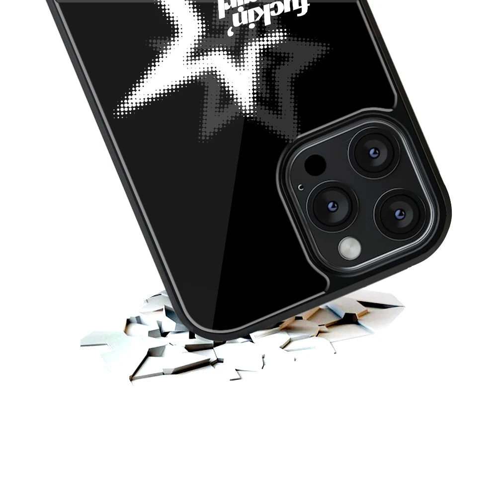 Durable Glass Back Mobile Case for iPhone, Samsung, OnePlus, Google Pixel, Redmi, Vivo, Oppo