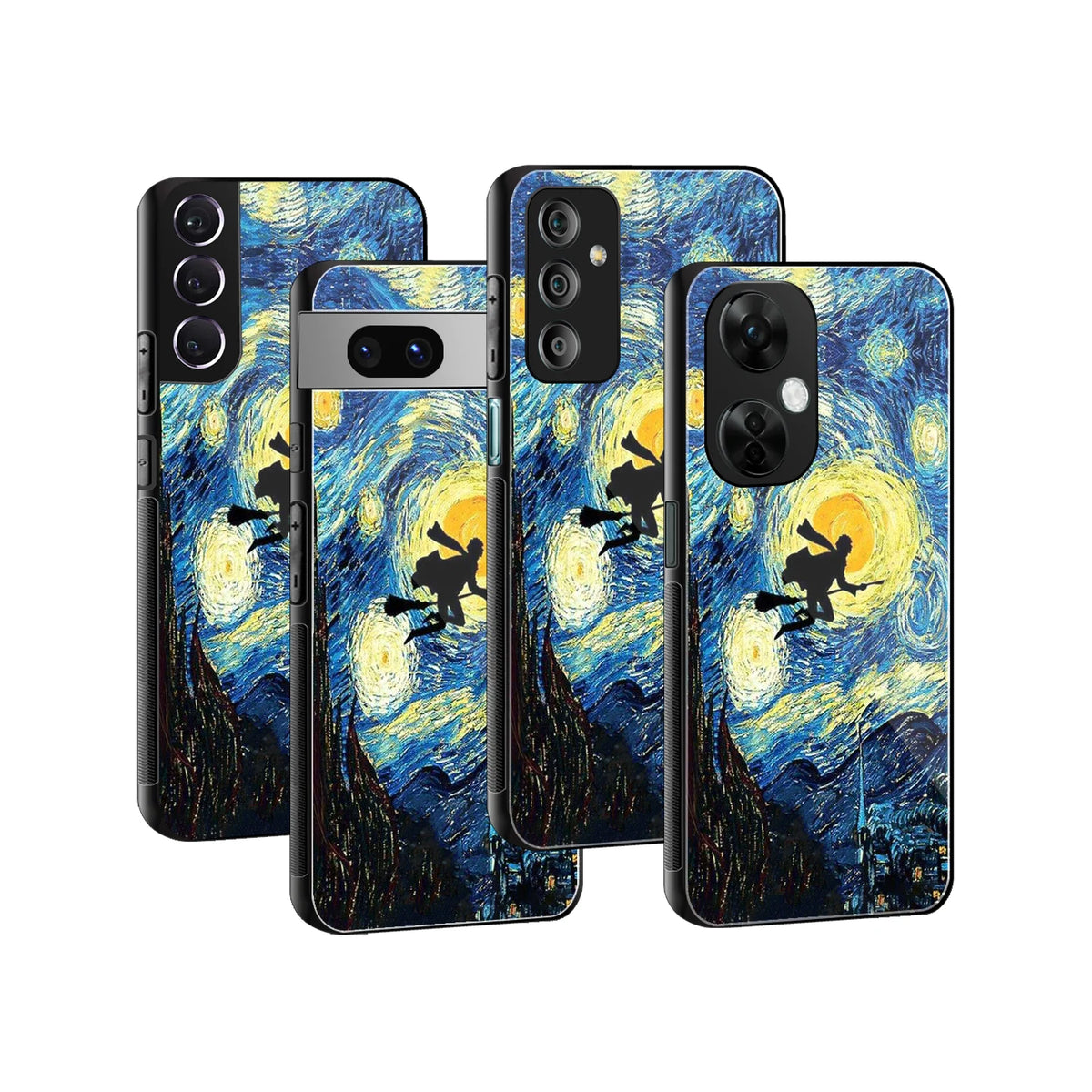 Stylish Glass Back Case for All Smartphones iPhone, Samsung, OnePlus, Pixel, Redmi, Oppo, Vivo, Motorola
