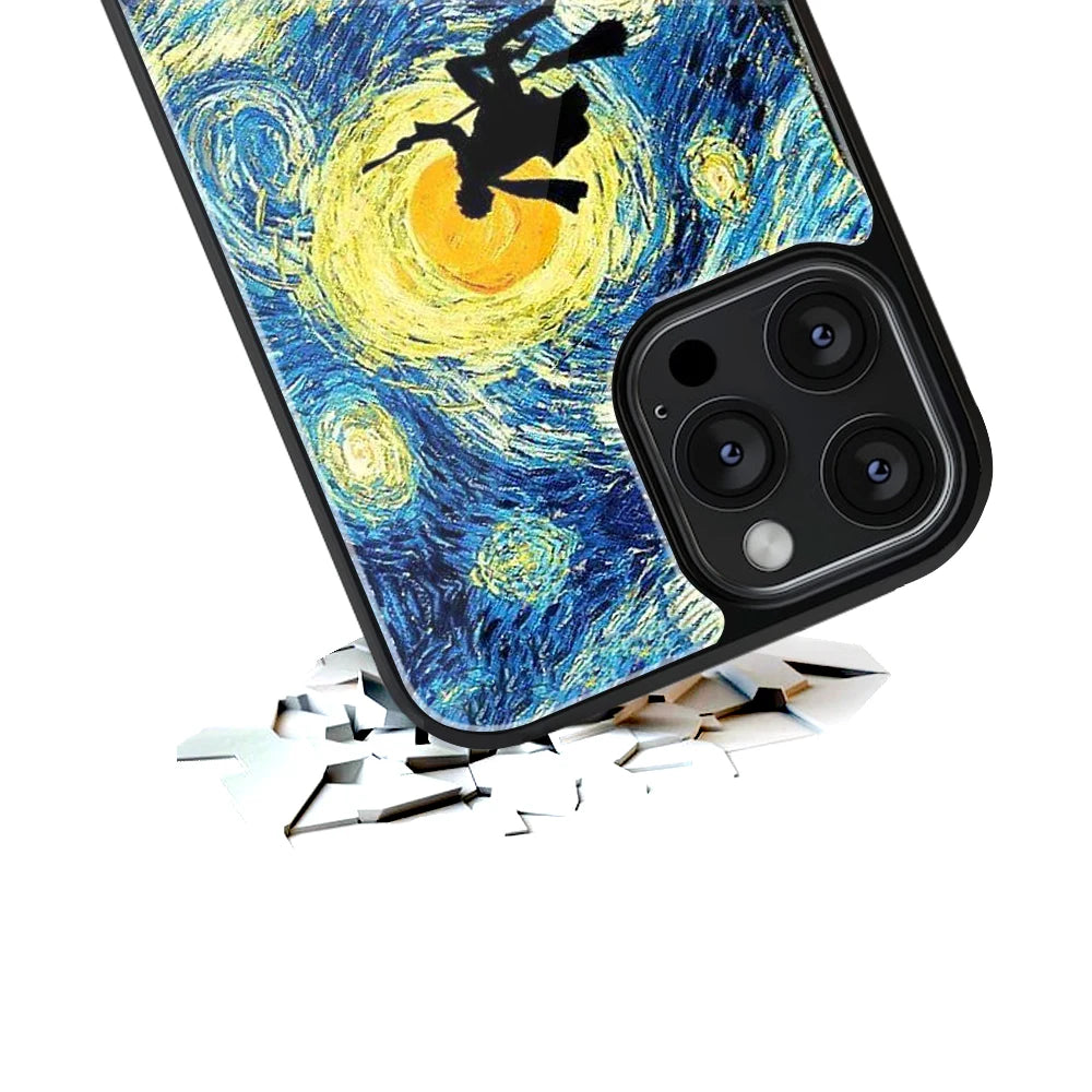 Durable Glass Back Mobile Case for iPhone, Samsung, OnePlus, Google Pixel, Redmi, Vivo, Oppo