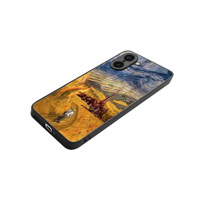 Starry Ride stylish phone case for oneplus nord ce5 5g | glossy glass and slim fit
