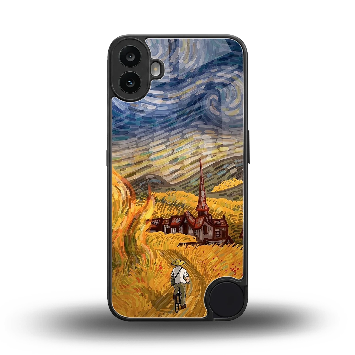 Starry Ride back phone cover | glass case for cmf nothing phone 1