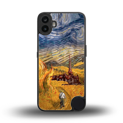 Starry Ride back phone cover | glass case for cmf nothing phone 1