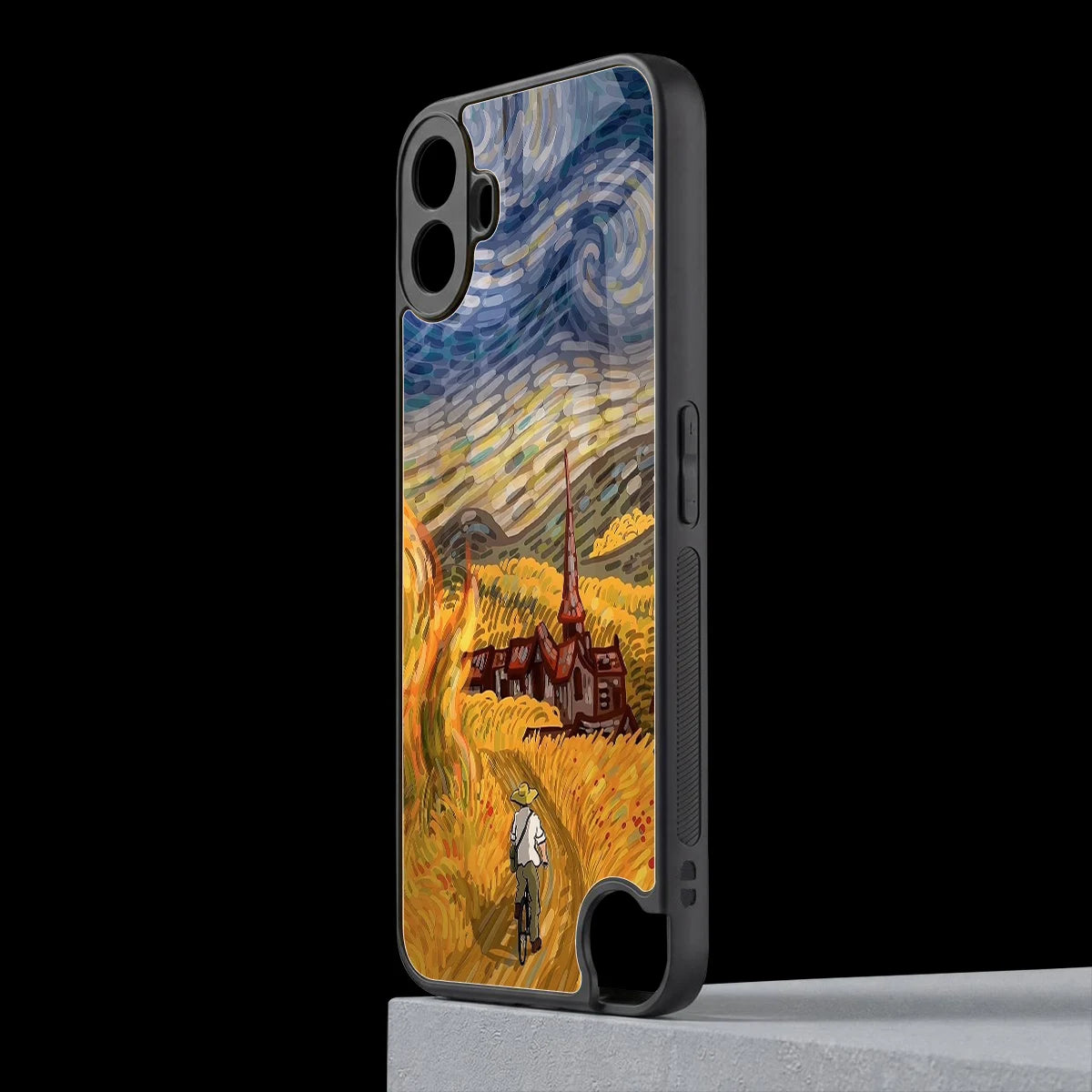 Starry Ride cmf nothing phone 1 mobile cover | shockproof glass phone case