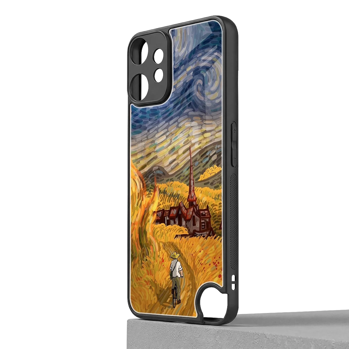 Starry Ride cmf nothing phone 2 pro mobile cover | shockproof glass phone case