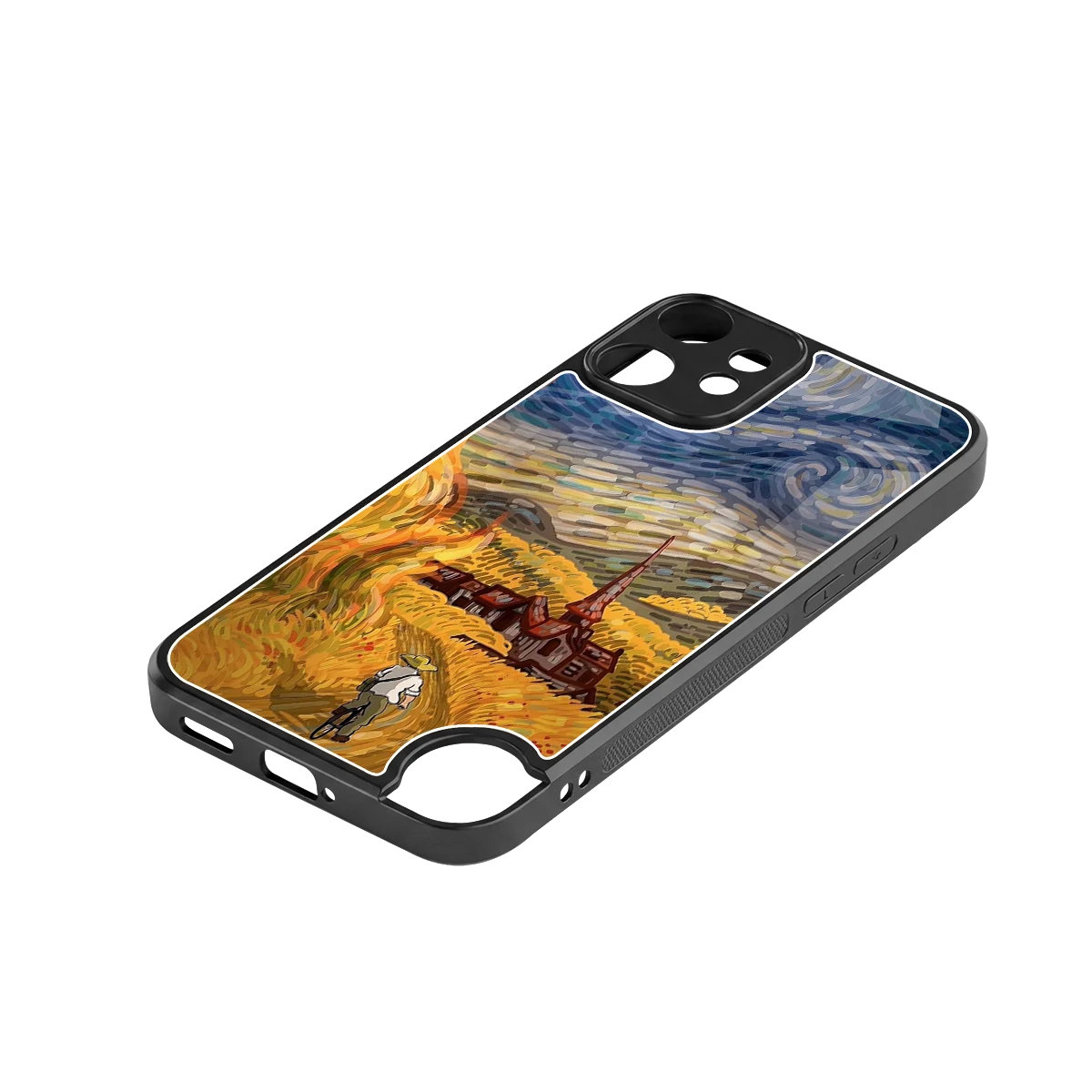 Starry Ride stylish phone case for cmf nothing phone 2 pro | glossy glass and slim fit