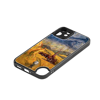Starry Ride stylish phone case for cmf nothing phone 2 pro | glossy glass and slim fit