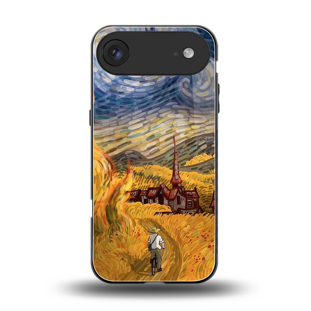 Starry Ride back phone cover | glass case for iphone air