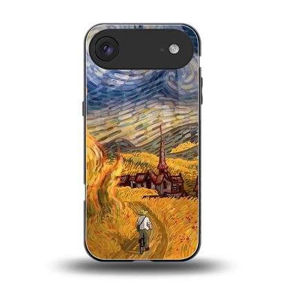 Starry Ride back phone cover | glass case for iphone air