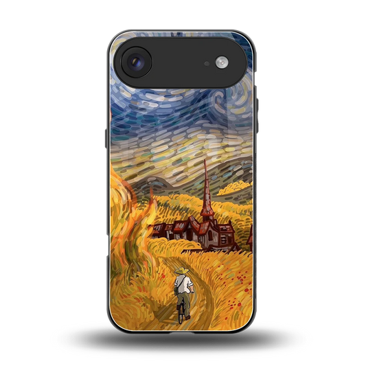 Starry Ride back phone cover | glass case for iphone air