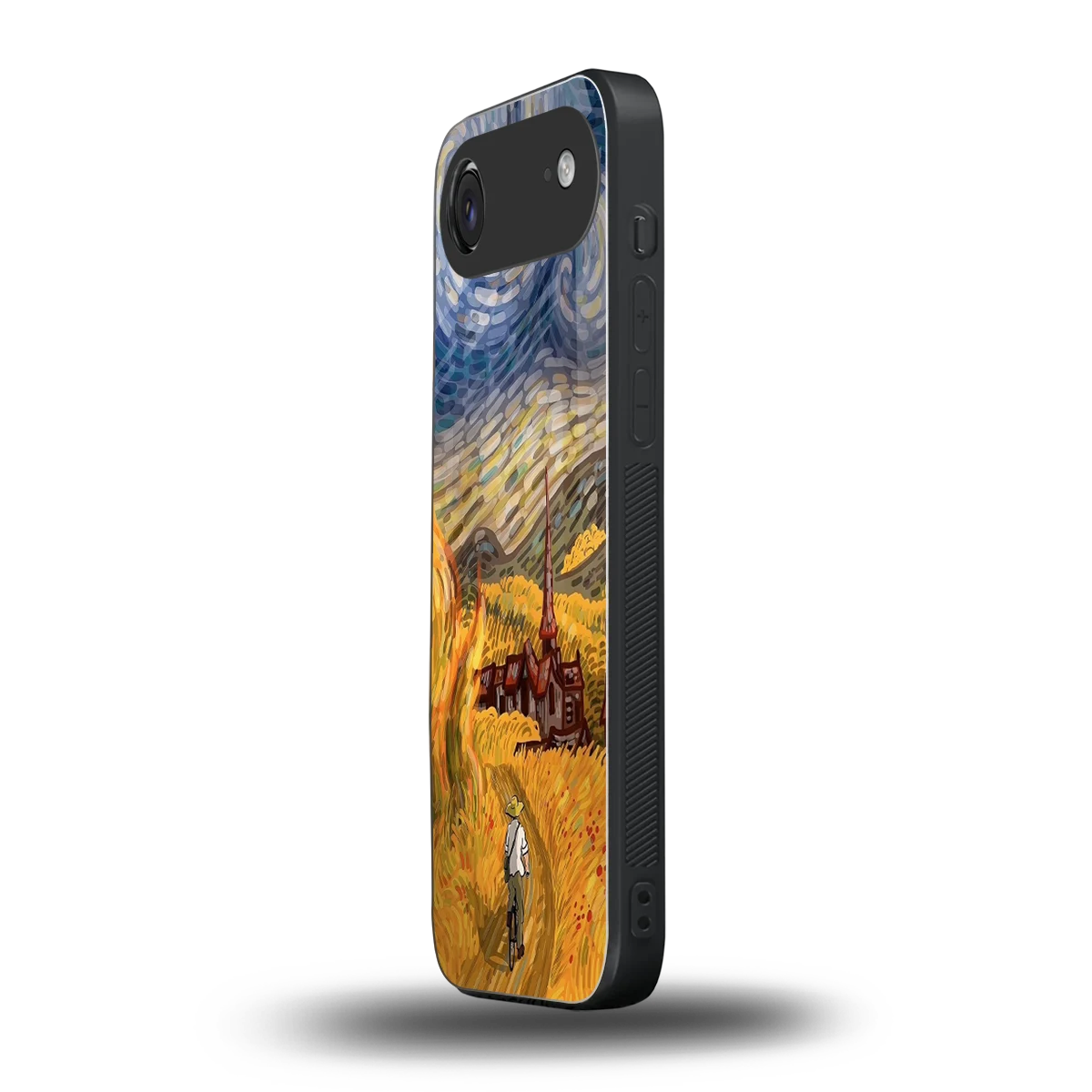 Starry Ride iphone air mobile cover | shockproof glass phone case