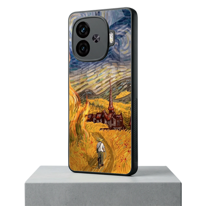 Starry Ride iqoo neo 10r 5g mobile cover | shockproof glass phone case
