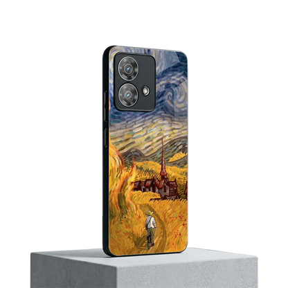 Starry Ride motorola edge 40 neo 5g mobile cover | shockproof glass phone case