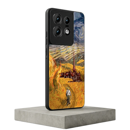 Starry Ride motorola edge 50 pro mobile cover | shockproof glass phone case