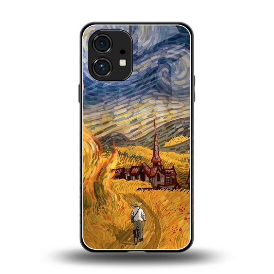 Starry Ride back phone cover | glass case for nothing phone 1
