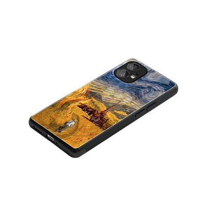 Starry Ride stylish phone case for nothing phone 1 | glossy glass and slim fit