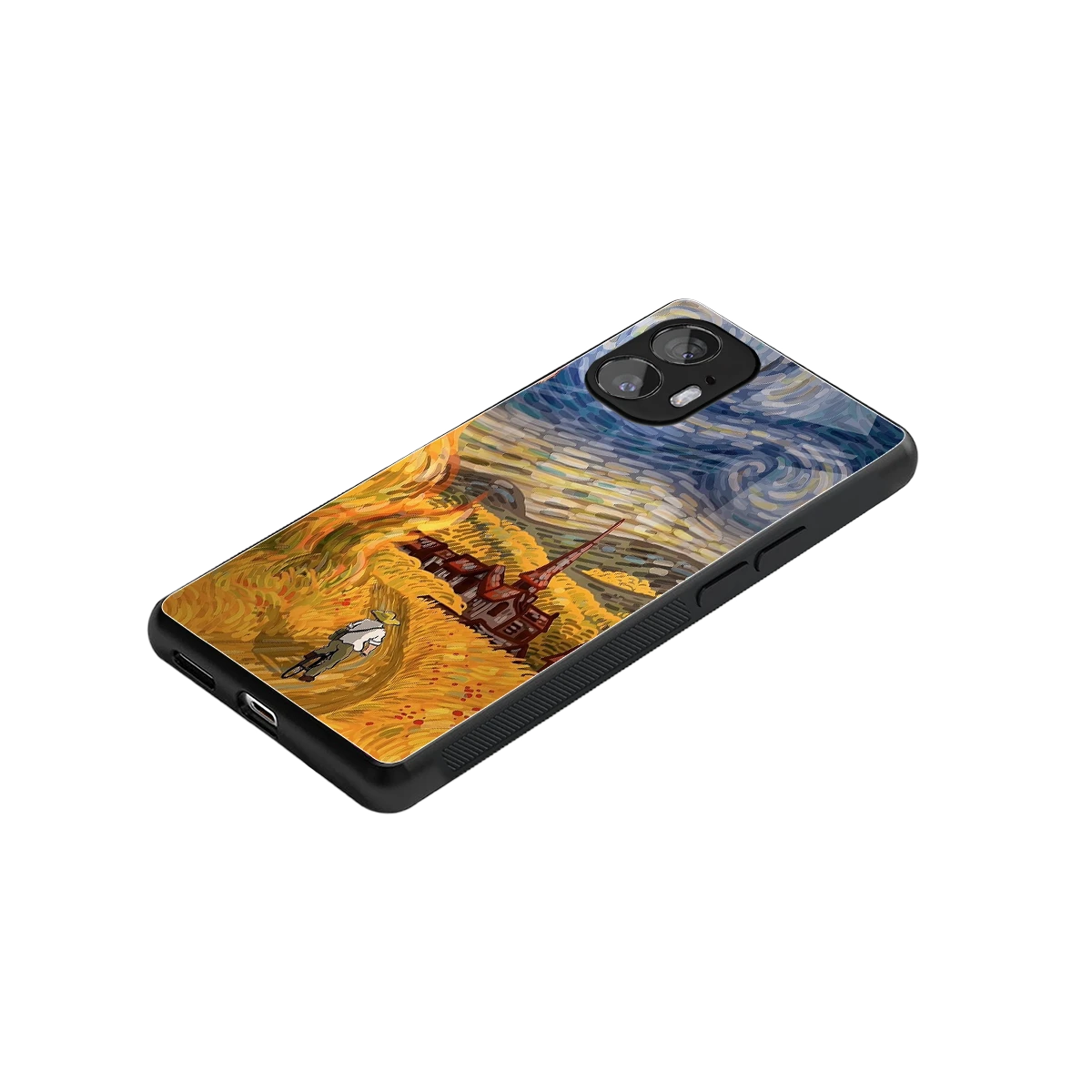 Starry Ride stylish phone case for nothing phone 2 | glossy glass and slim fit