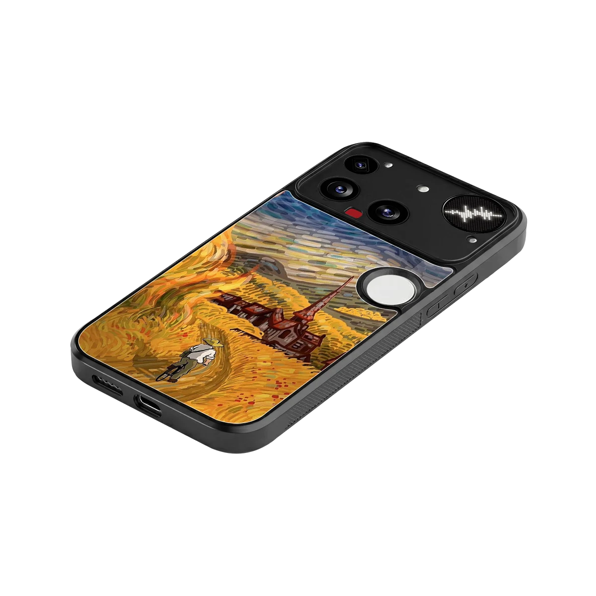 Starry Ride stylish phone case for nothing phone 3 | glossy glass and slim fit