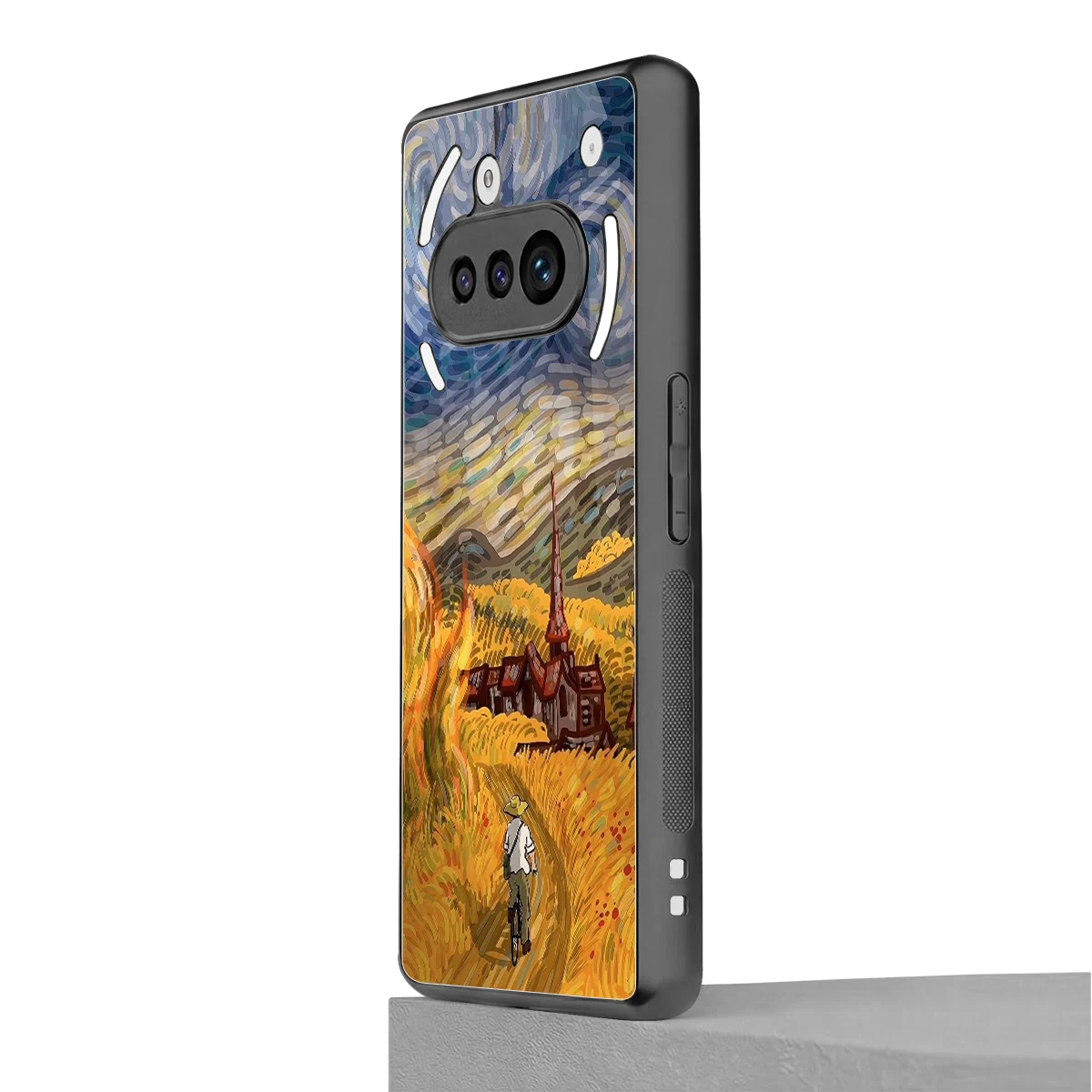 Starry Ride nothing phone 3a mobile cover | shockproof glass phone case