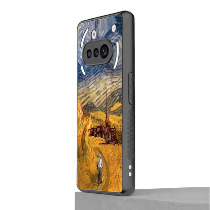 Starry Ride nothing phone 3a mobile cover | shockproof glass phone case