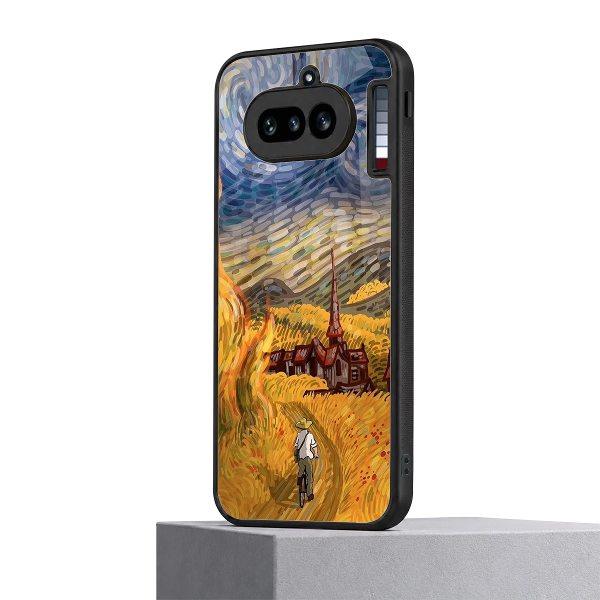 Starry Ride nothing phone 4a mobile cover | shockproof glass phone case