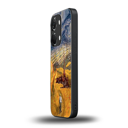 Starry Ride oneplus nord 3 mobile cover | shockproof glass phone case