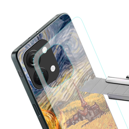 Starry Ride stylish phone case for oneplus nord 3 | glossy glass and slim fit