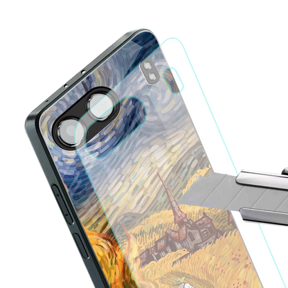 Starry Ride stylish phone case for oneplus nord 4 | glossy glass and slim fit