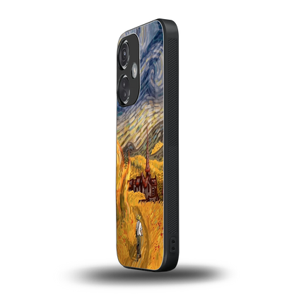 Starry Ride oneplus nord ce 3 mobile cover | shockproof glass phone case