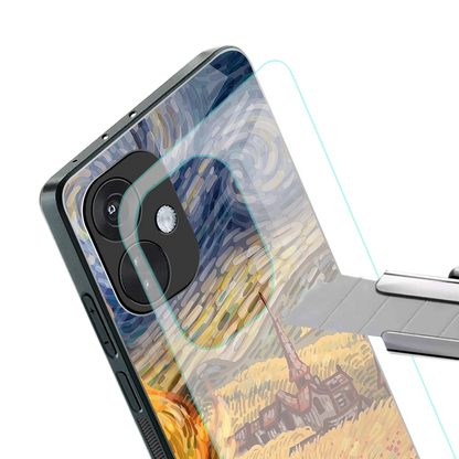 Starry Ride stylish phone case for oneplus nord ce 3 | glossy glass and slim fit