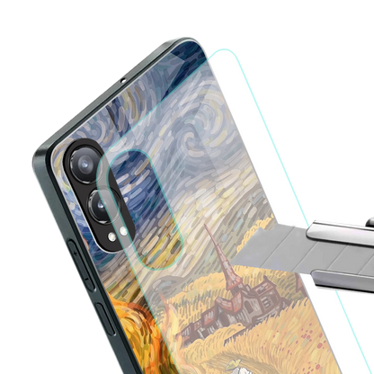 Starry Ride stylish phone case for oneplus nord ce 4 lite | glossy glass and slim fit