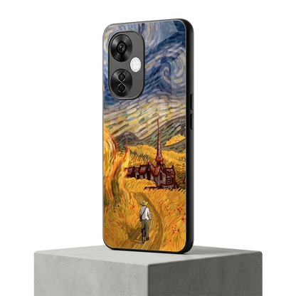 Starry Ride oneplus nord ce 3 lite mobile cover | shockproof glass phone case