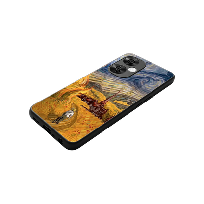 Starry Ride stylish phone case for oneplus nord ce 3 lite | glossy glass and slim fit