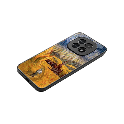 Starry Ride stylish phone case for oppo f29 5g | glossy glass and slim fit