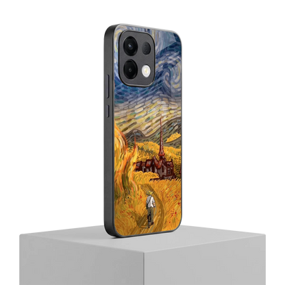 Starry Ride oppo k13 5g mobile cover | shockproof glass phone case