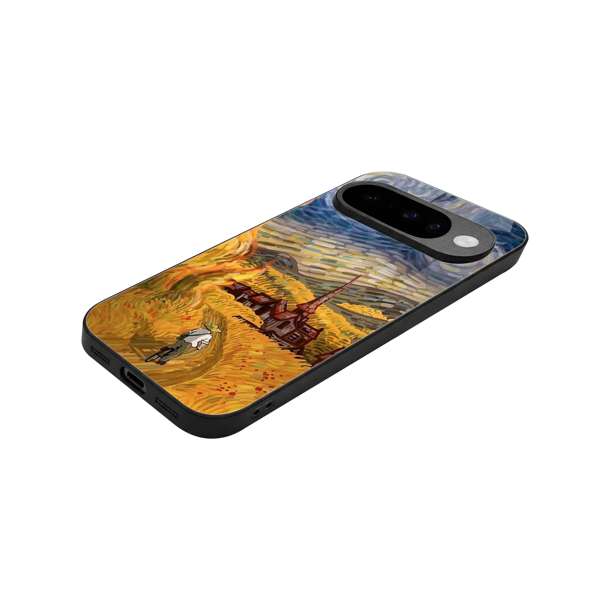 Starry Ride stylish phone case for google pixel 10 | glossy glass and slim fit